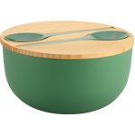 Kesper Miska na salát s příbory, 24 x 13 cm, zelená zelená – Zboží Dáma