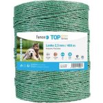 Lanko pro elektrický ohradník 2,5 mm, zelené 400 m – Hledejceny.cz