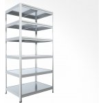 Biedrax Regál 35 x 75 x 210 cm 6 polic pozink – Zboží Dáma