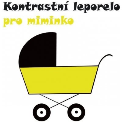 Kontrastní leporelo pro miminka - Kristina Cigrová – Hledejceny.cz