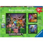 Ravensburger 056217 Minecraft Biomes 3x49 dílků – Sleviste.cz
