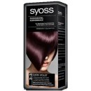 Barva na vlasy Syoss permanentní barva na vlasy Dark Violet tmavě fialová 3-3