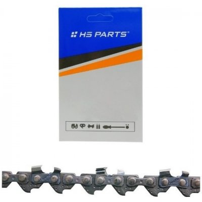 HS Parts pilový řetěz 1/4" .043" 1,1 mm 57 kulatý zub – Sleviste.cz