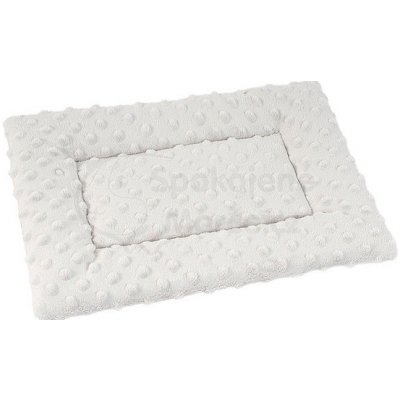 O´Lala pets s.r.o. SUNNY plyšová podložka k ležení stříbrná 37 x 24 cm s – Zboží Dáma