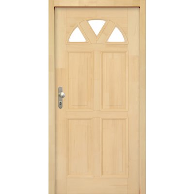 Mand PAVLA Vchodové dřevěné dveře 42mm levé, 80 / 197 – Zboží Mobilmania