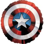 Amscan Amscan Fóliový jumbo balón Štít Captain America – Sleviste.cz