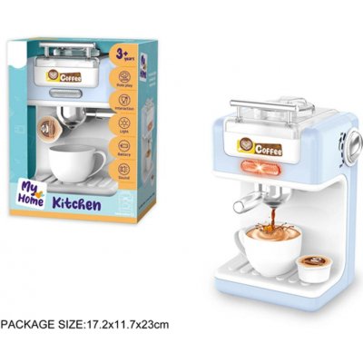 RKToys Dětský kávovar modrý se světlem a zvukem – Sleviste.cz