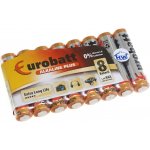 HWKITCHEN Eurobatt Tužková baterie AAA (LR03) alkalická - 8ks HW437 – Zboží Živě
