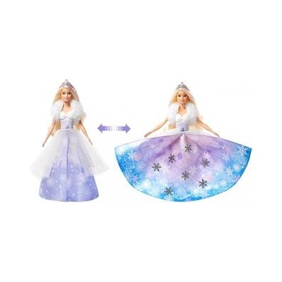 Barbie Dreamtopia sněhová princezna s proměnou – Zboží Dáma