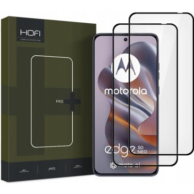 HOFI Glass Pro + 2-Pack Motorola Edge 50 Neo Black 5906302377329 – Zboží Mobilmania