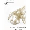 Výroba nástrahy Tommi-Fly body stretch světle šedá 4 mm