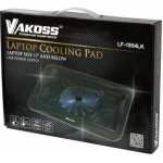 Vakoss LF-1854LK chladicí podložka pro notebook 43,2 cm (17") Černá – Zboží Živě