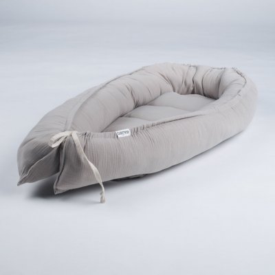 Tulimese Hnízdečko MUŠELÍNOVÉ BÉŽOVÉ – Hledejceny.cz