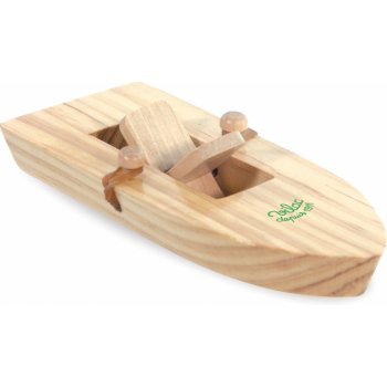 Vilac dřevěná loďka na gumičkový pohon