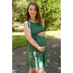 Jsem máma univerzální těhotenské a kojicí šaty Zelené – Zboží Dáma