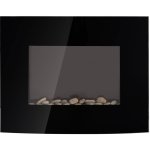 Homcom 900/1800 W nástěnný s časovačem dekorativní s dálkovým ovládáním 65 cm černý – Zboží Dáma