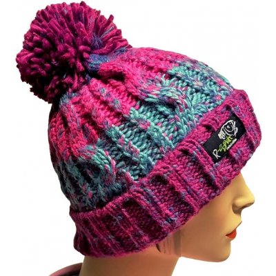 R Spekt kulich MAXI PomPom beanie modrovínový – Hledejceny.cz