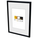 Dřevěný rámeček H1F černý Rozměr: 20x30, Typ zasklení: Sklo čiré – Zboží Živě