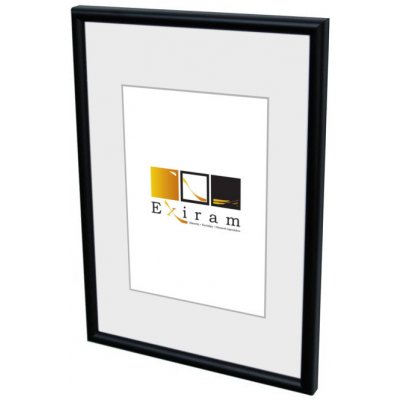 Dřevěný rámeček H1F černý Rozměr: 20x30, Typ zasklení: Sklo čiré – Zboží Živě