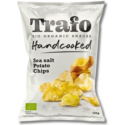 Trafo Bio Kotlíkové brambůrky s mořskou solí 125 g – Zboží Mobilmania