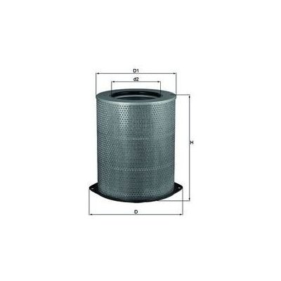 Vzduchový filtr MAHLE LX 832 – Zboží Mobilmania