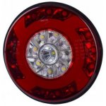 Zadní svítilna Kulatá Kombinovaná Trojfunkční 41 Led 12V 24V Zpětné obrysové světlo a mlhové světlo Horpol | Zboží Auto