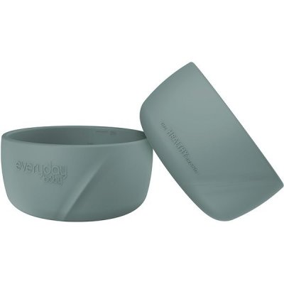 Everyday Baby Silikonová Miska bez Přísavky námořní 2 ks 94 x 94 x 45 mm – Hledejceny.cz