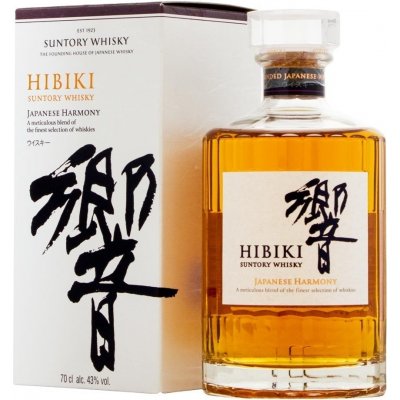 Suntory Hibiki Harmony 43% 0,7 l (holá láhev)