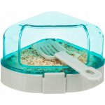 Trixie 38595ID WC pro hlodavce rohové kryté 14 x 8 x 11 cm – Zboží Mobilmania