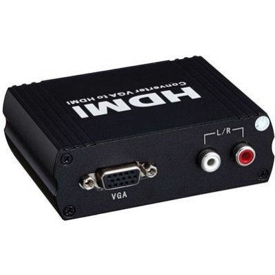 PremiumCord VGA+stereo audio elektronický konvertor na rozhraní HDMI, khcon-24 – Zbozi.Blesk.cz