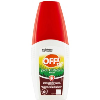 Off! Proti klíšťatům rozprašovač 100 ml – Sleviste.cz