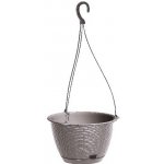 Prosperplast RATOLLA ROUND W Květináč závěsný 21,7 cm mocca – Sleviste.cz