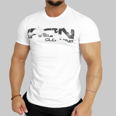 UltraSoft tričko Iron Camo Style bílé