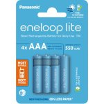 Panasonic Eneloop Lite AAA 4ks 4LCCE/4BE – Sleviste.cz