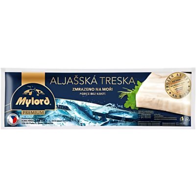 Mylord Premium Porce filé z Aljašské Tresky bez kostí hluboce zmrazené 300 g – Zboží Dáma