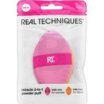 Real Techniques Miracle Side One houbička na pudr + Side Two houbička na tekutý make-up – Zboží Dáma