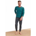 Taro 372 Max pánské pyžamo dlouhé zelené