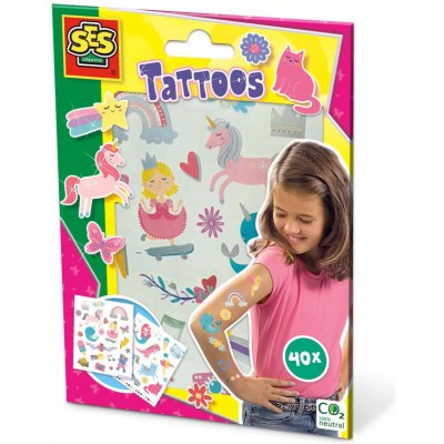 Ses Dětské tetování pro dívky 40 ks – Sleviste.cz
