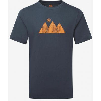 Bavlněné tričko Mountain Equipment Mountain Sun Tee modrá ombré – Hledejceny.cz