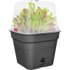 Květináč a truhlík Elho květináč Green Basics growpot square 15 cm černý