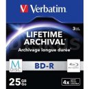 Verbatim BD-R 25GB 4x, slim box 3ks (43827)