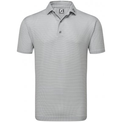 Footjoy Octagon Print Lisle white