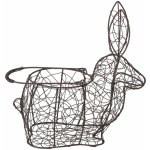 Drátěný dekorativní košík ve tvaru králíka 26*13*28 cm – Hledejceny.cz