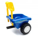 Baby Mix traktor s vlečkou a nářadím New Holland modré – Zboží Dáma
