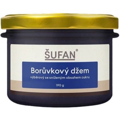 Šufan Borůvkový džem 190 g – Zboží Dáma