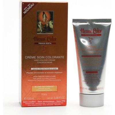 Henné Color přeliv henna zlatá blond Premium Végétal 100 ml