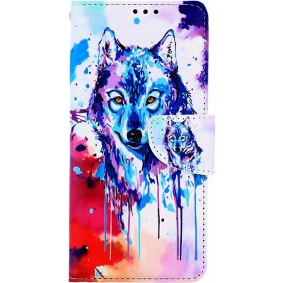 TopQ Realme 8i knížkové Kresba vlka – Hledejceny.cz