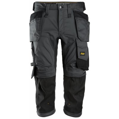 Snickers Workwear Kalhoty 3 Pirate AllroundWork s PK šedé