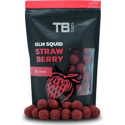 TB Baits boilies GLM Squid Strawberry 1 kg 20 mm – Zbozi.Blesk.cz