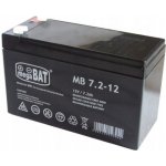 MegaBat 12 V 7,2 Ah – Zboží Živě